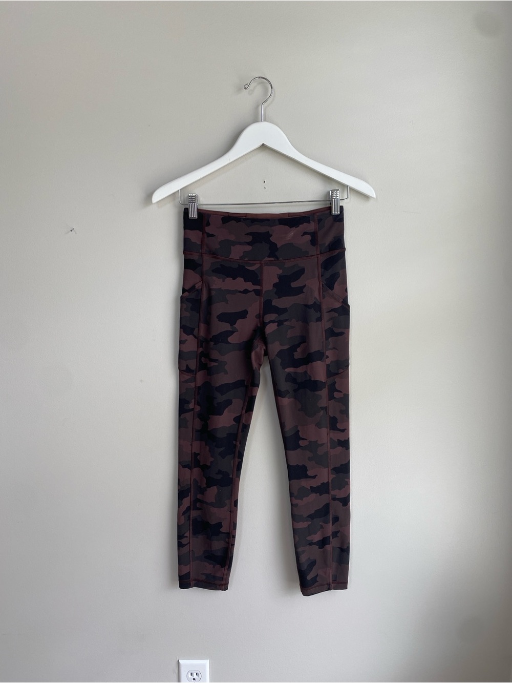 lululemon athletica High-Rise Camo Leggings in Brown and Black